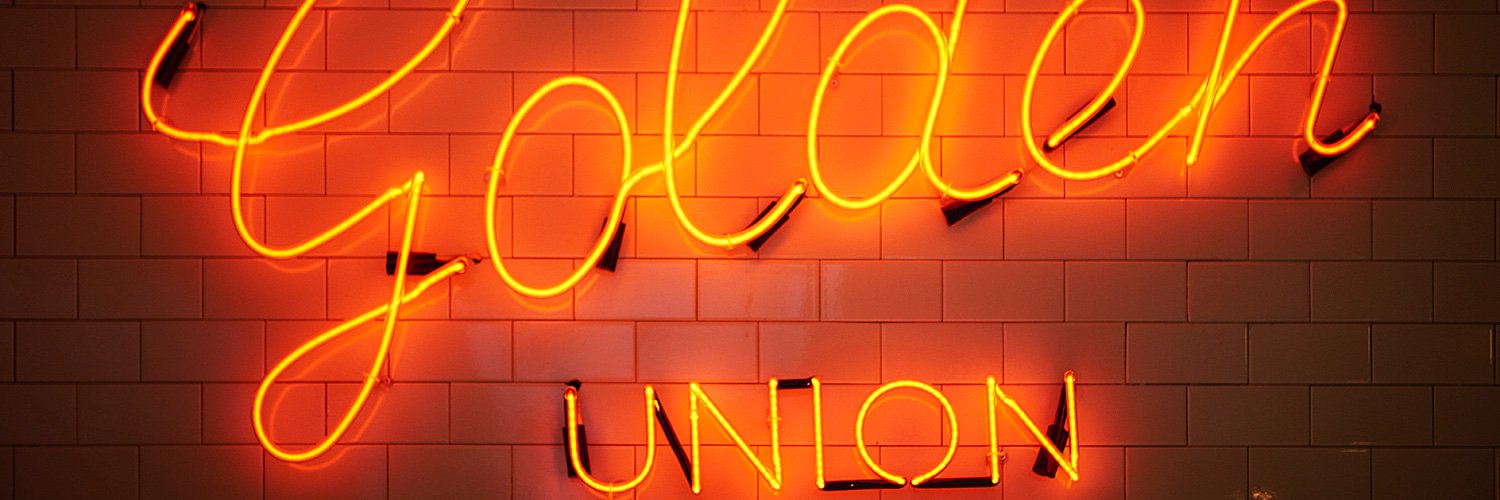 Golden Union banner