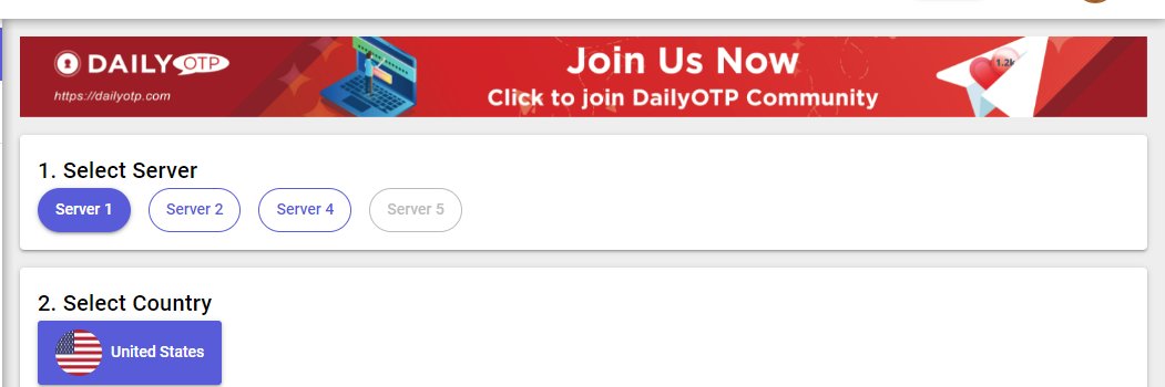DailyOTPcom's profile banner image
