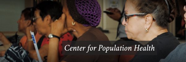 UMass Lowell Center for Population Health Profile Banner