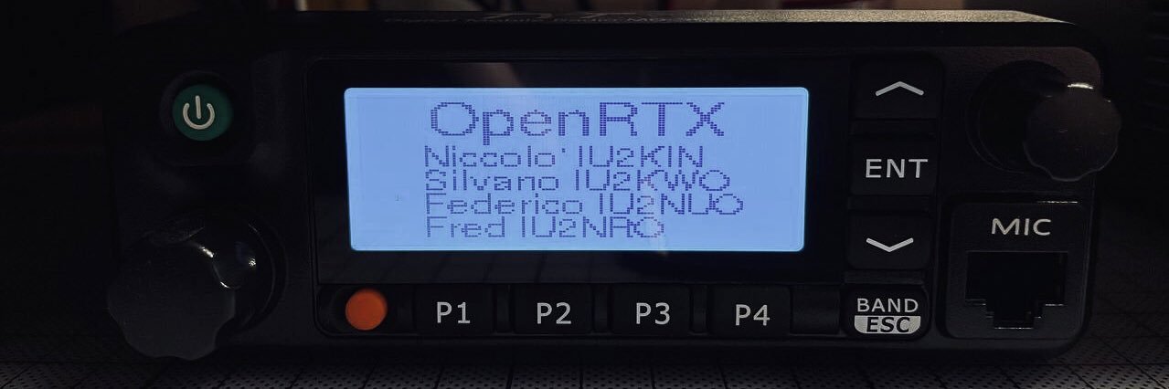 OpenRTX banner