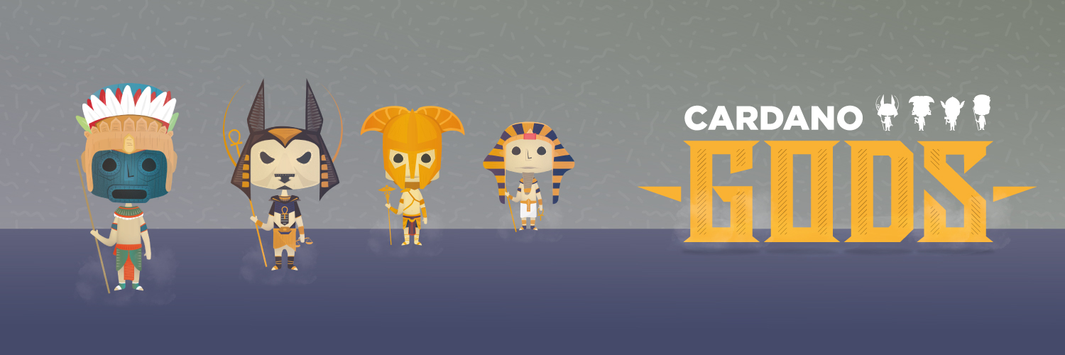 Cardano Gods banner