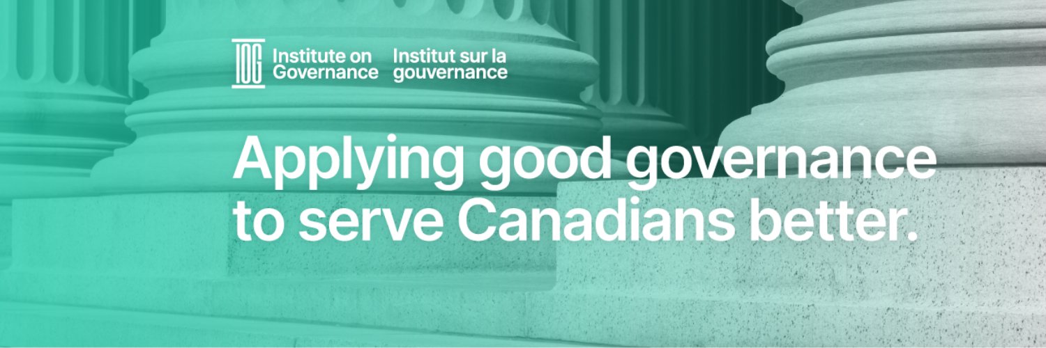 Institute on Governance banner