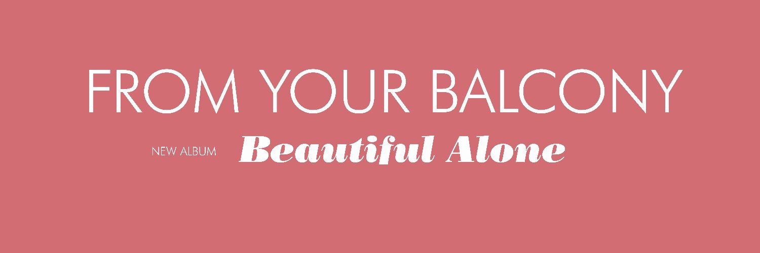 Fromyourbalcony's profile banner image