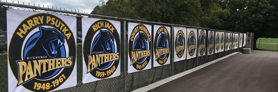 Kitchener Panthers banner