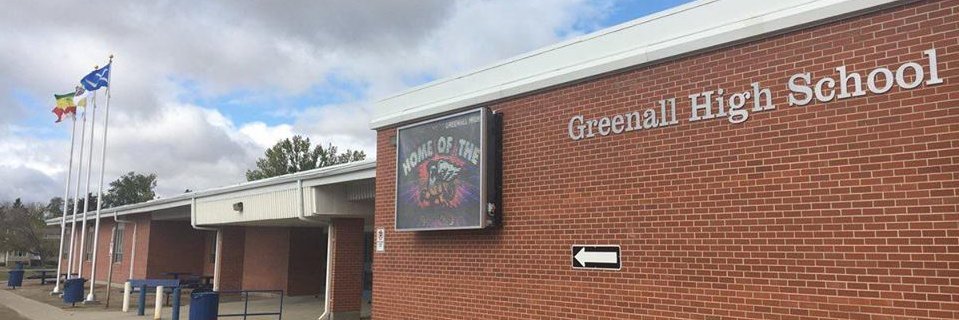 Greenall High School banner