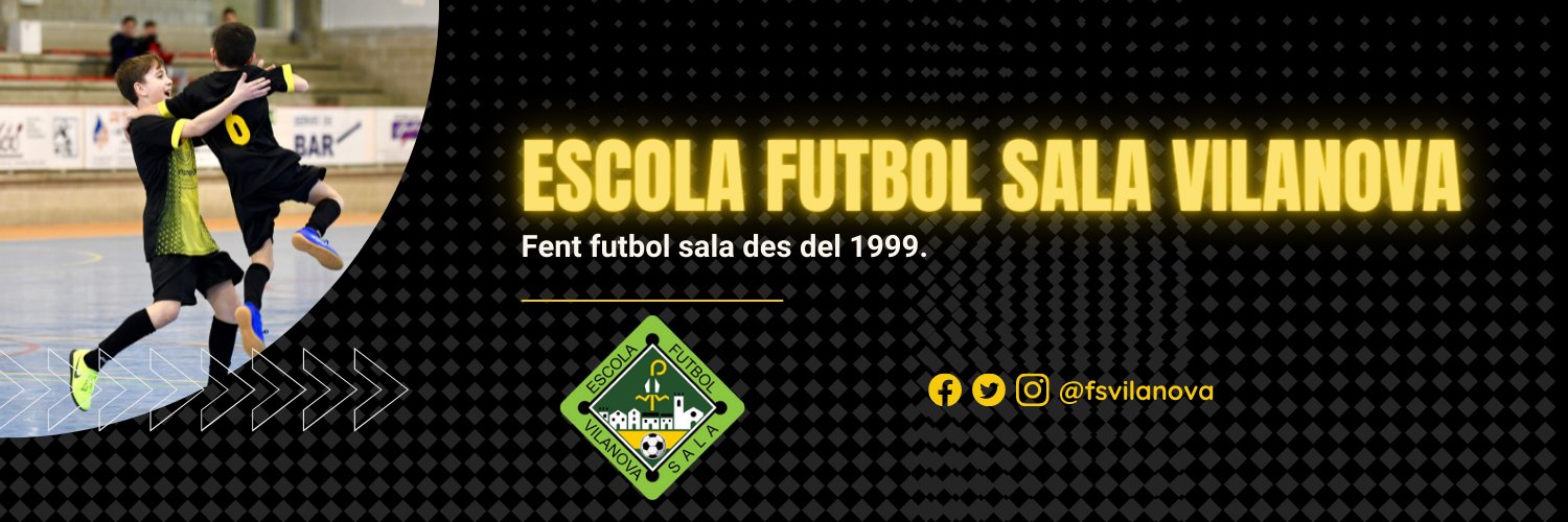 Escola de Futbol Sala Vilanova del Camí banner