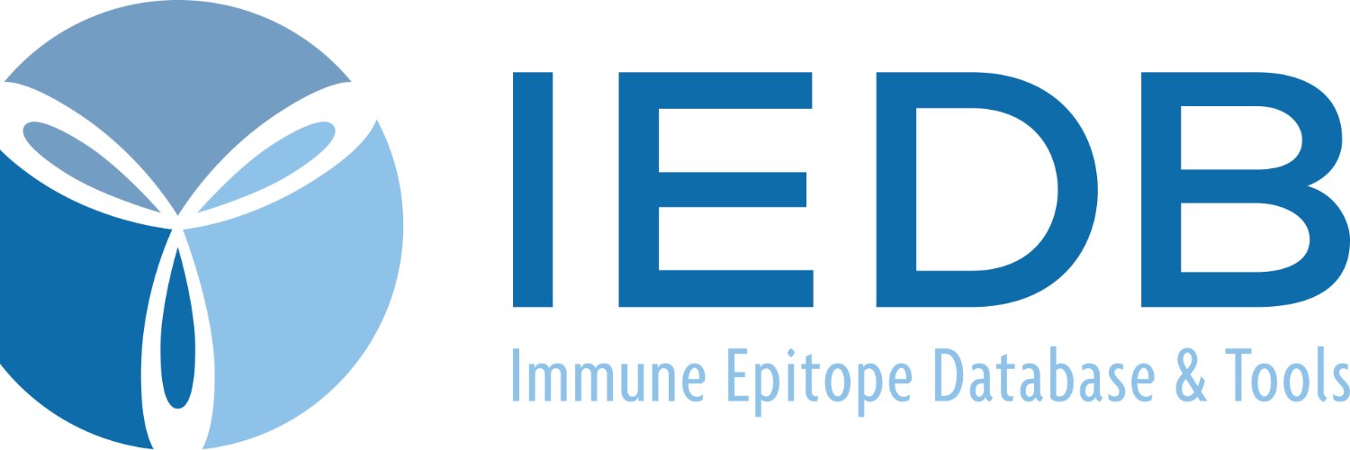 Immune Epitope Database's banner
