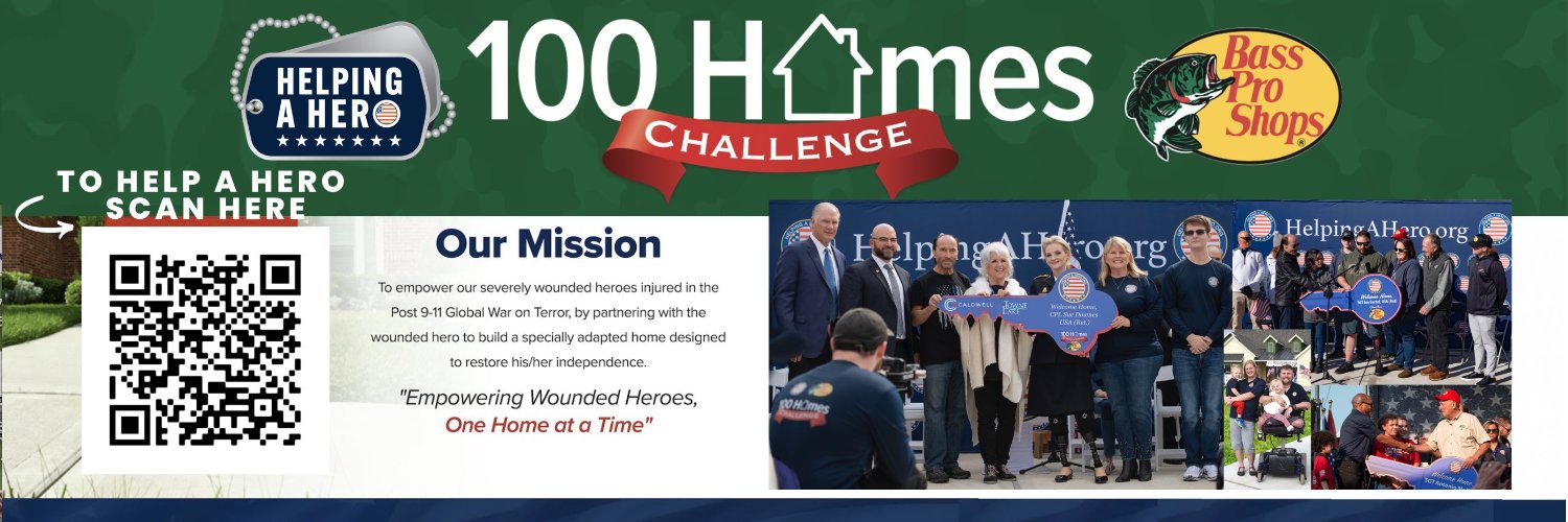 Helping a Hero banner