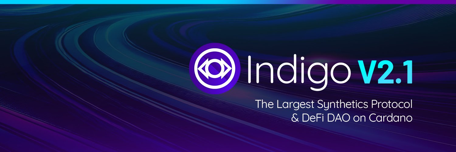 Indigo | Synthetic Assets on Cardano's banner