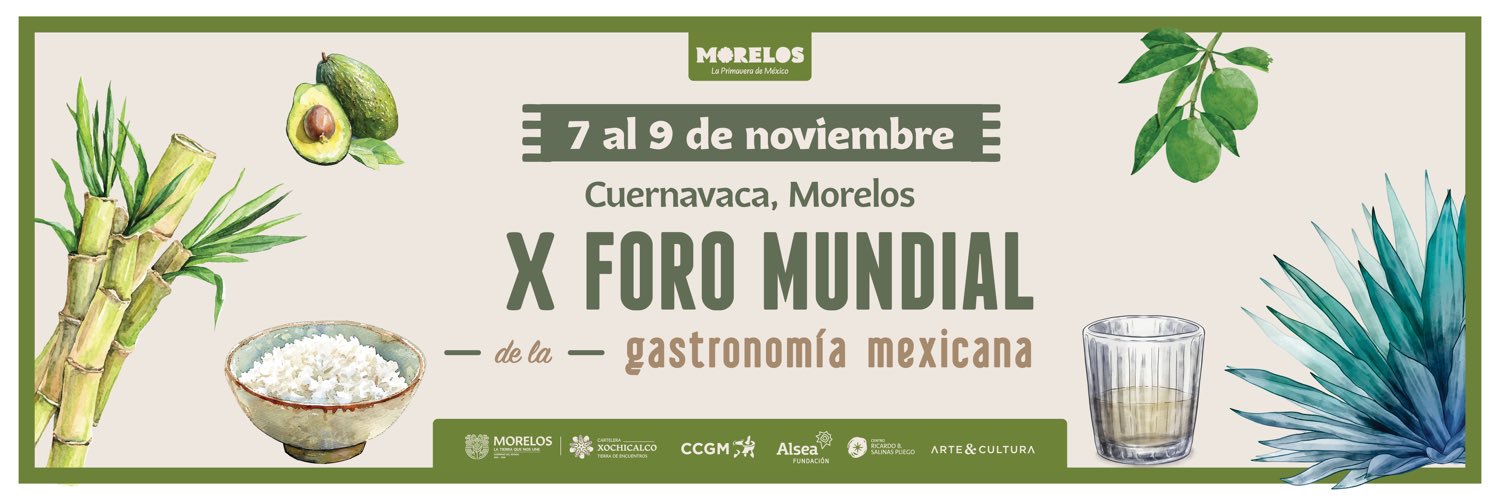 Foro Mundial de la Gastronomía Mexicana banner