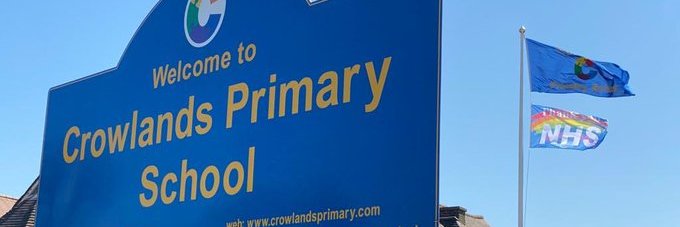 Crowlands Primary School banner