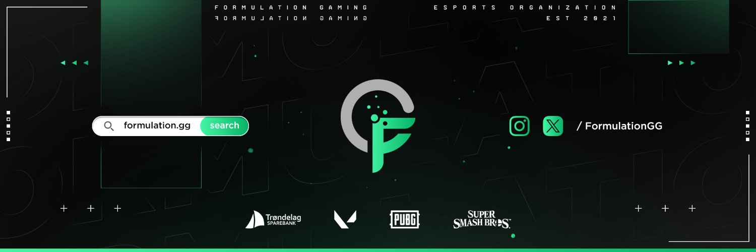 Formulation Gaming banner