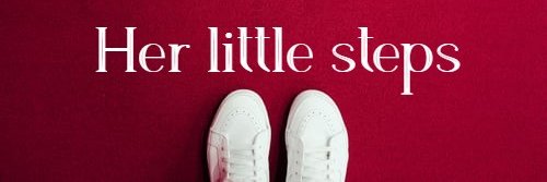Her little steps banner