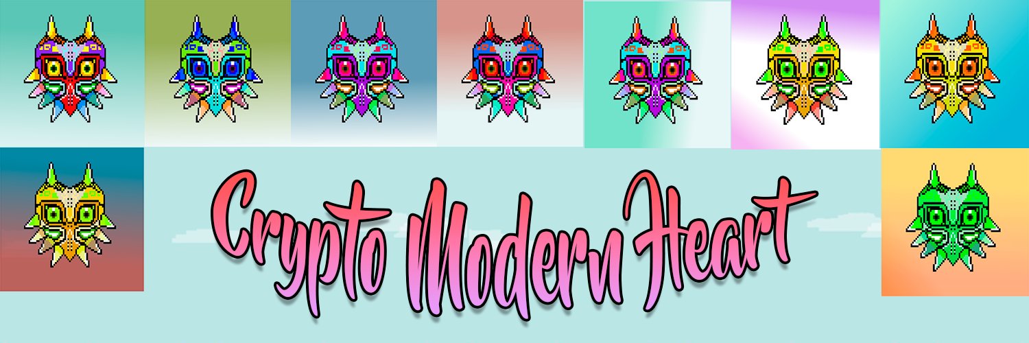 Crypto Modern Heart banner