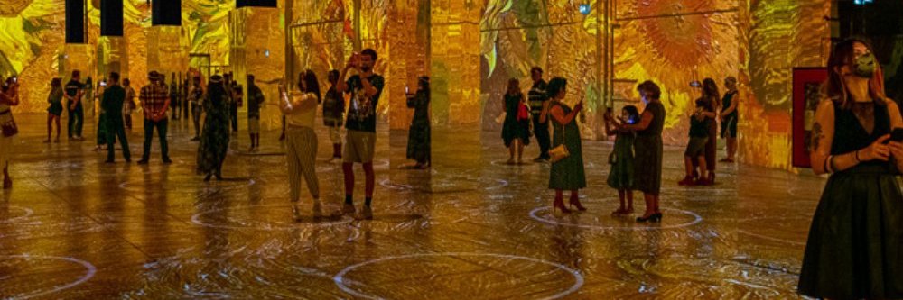 Immersive Van Gogh Exhibit Columbus banner
