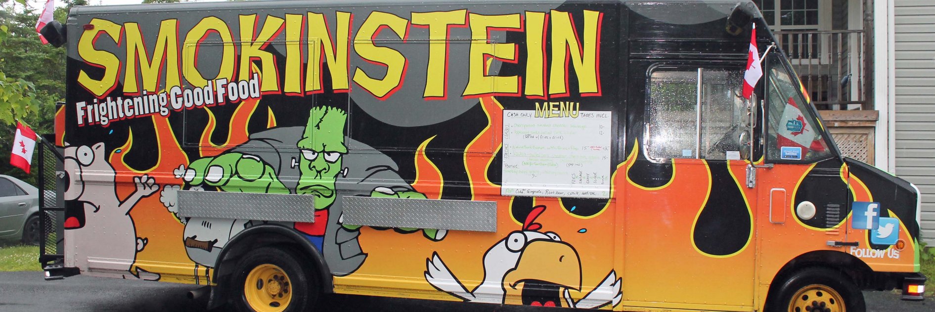 Smokinstein Food Truck banner