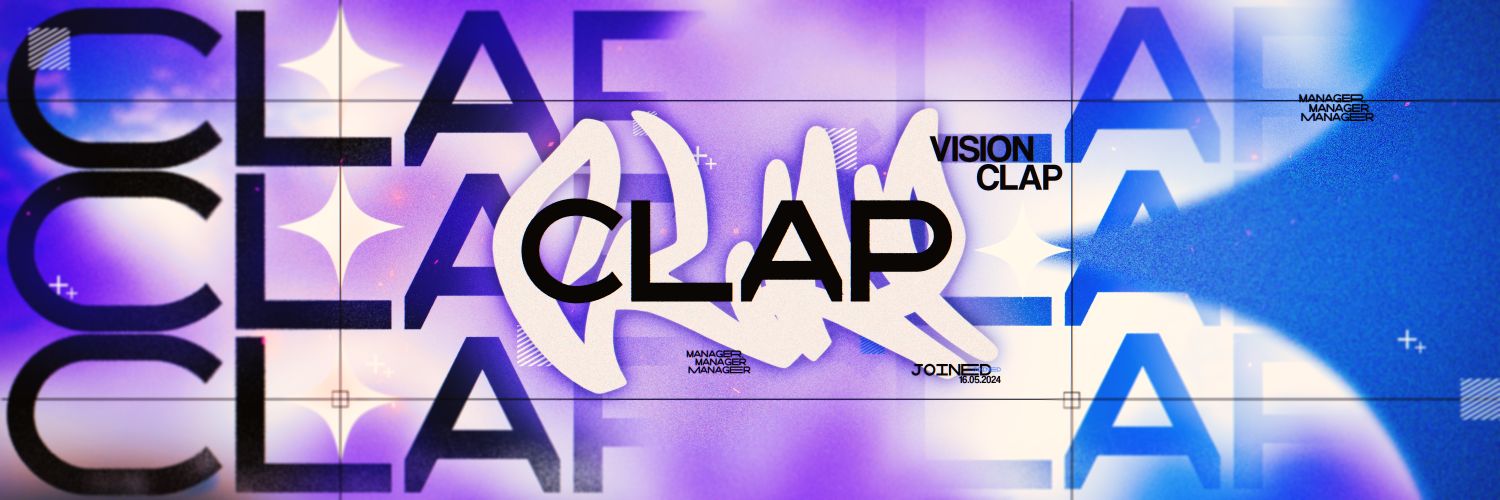 Vision Clap Profile Banner