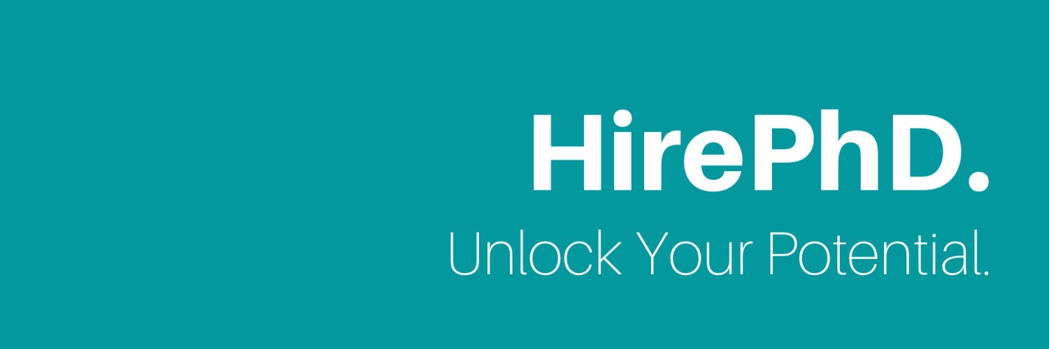 HirePhD Career Society banner