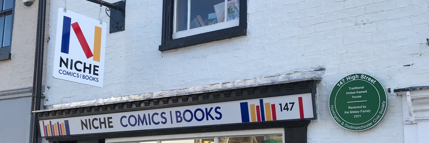 Niche Comics Bookshop banner