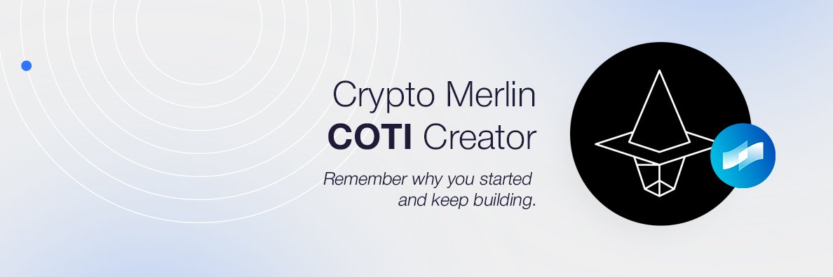 Crypto Merlin 🧙‍♂️ © banner