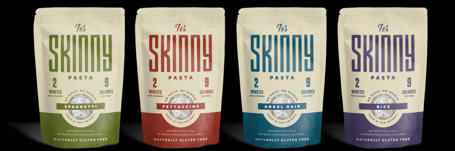 It's Skinny Pasta banner