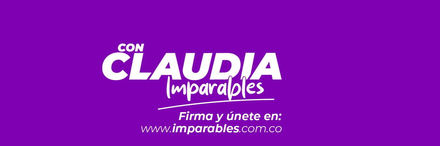 Claudia López Hernández's banner