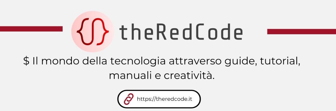 TheRedCode.it banner