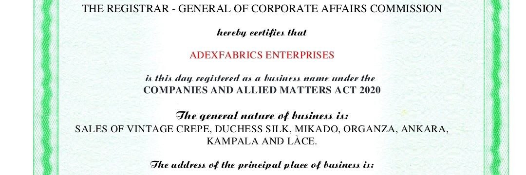 Adex Fabrics's banner