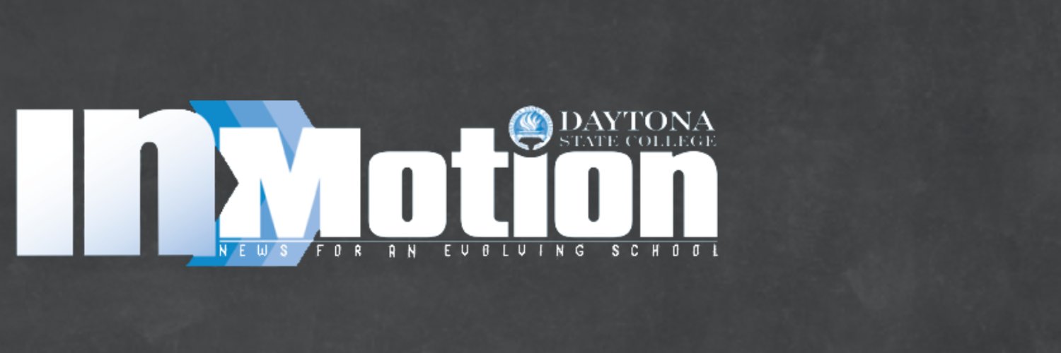 In Motion (DSC Student Newspaper) banner