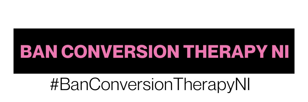 Ban Conversion Therapy NI banner