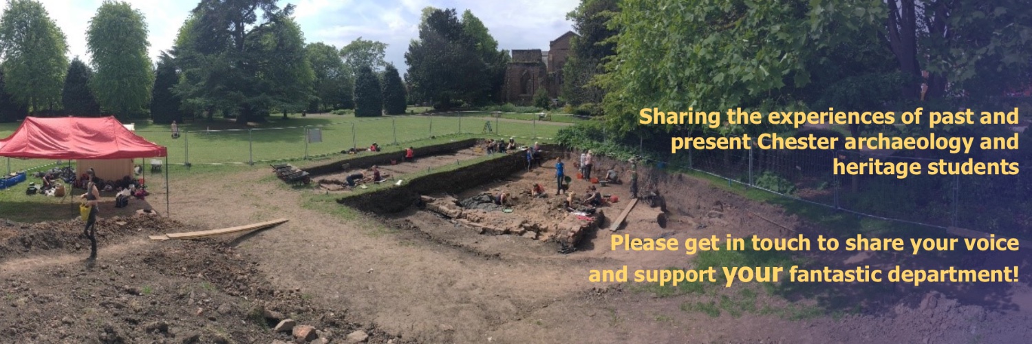 Chester Archaeology and Heritage Student Voices banner