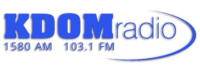 KDOM Radio banner