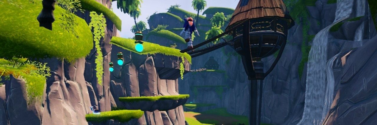 Never pause Sonic Boom banner