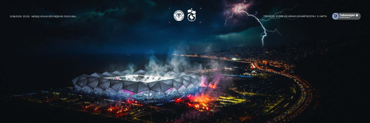 Trabzonspor's profile banner image