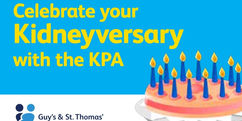 Guy's & St Thomas' Kidney Patients Association banner