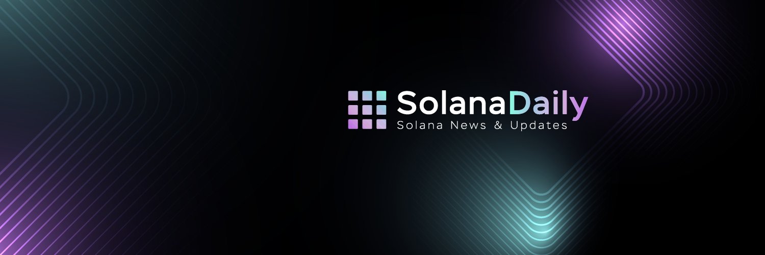Solana Daily Profile Banner