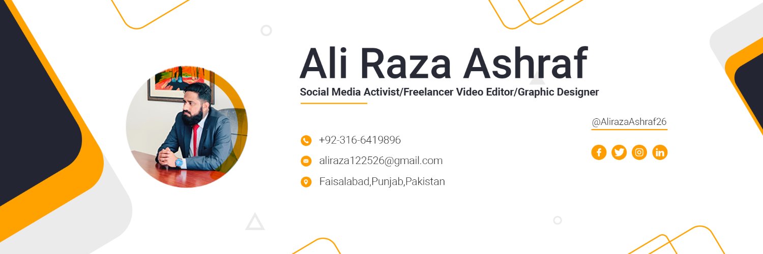 Ali Raza Ashraf banner