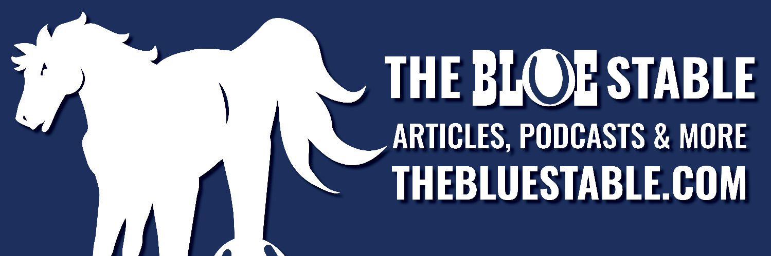 The Blue Stable banner