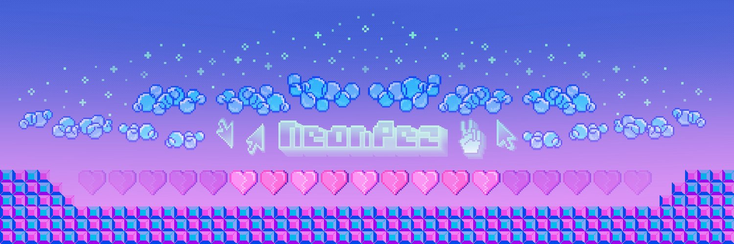 NeonPez ≈ಡᴥಡ≈˖⁺⊹☆*⋆＊ banner