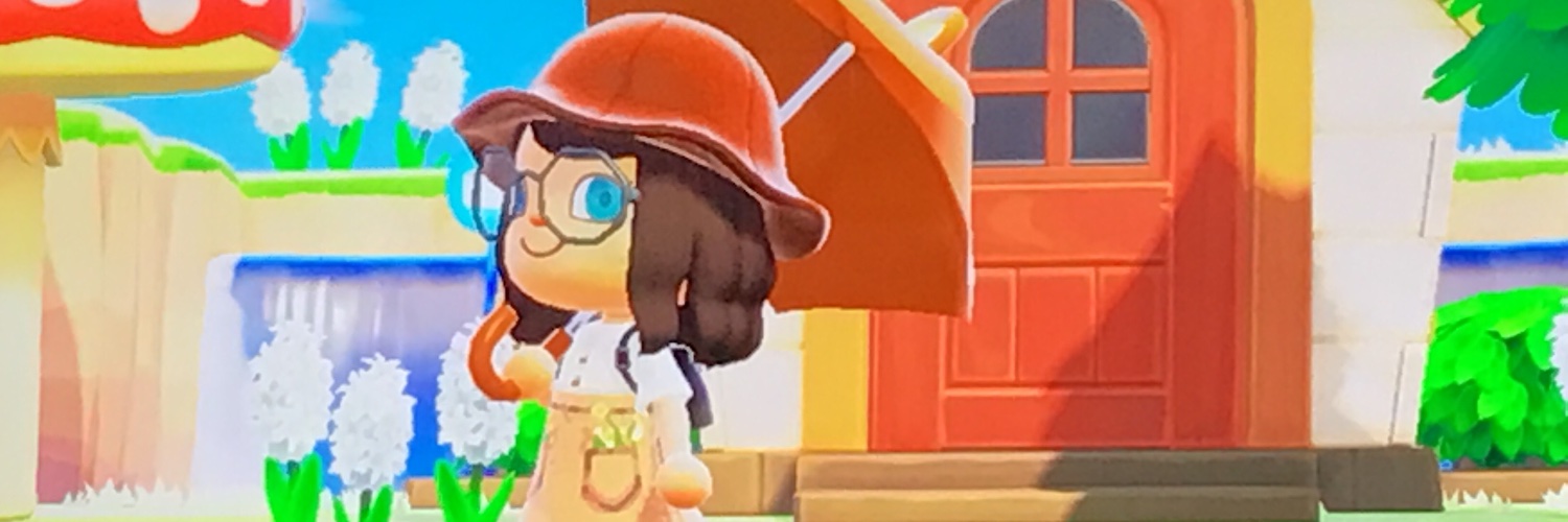 Monica ACNH banner