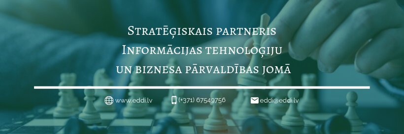 EDDI biznesa tehnoloģijas banner
