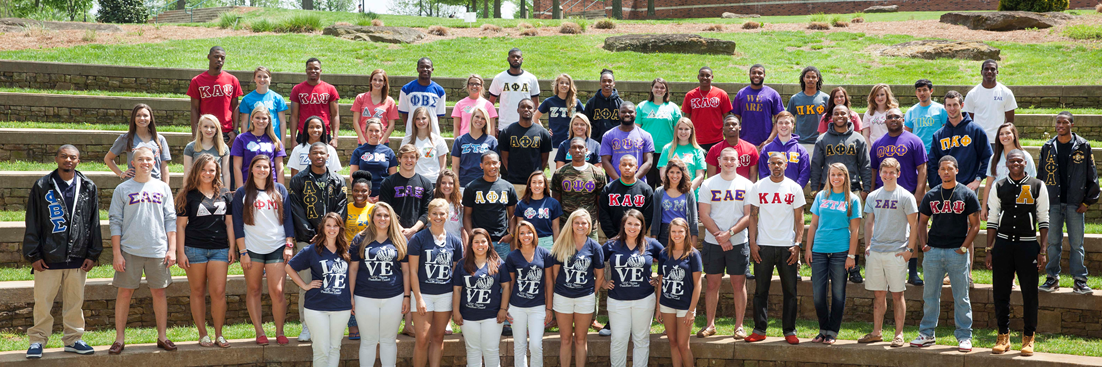 Upstate Fraternity and Sorority Life banner
