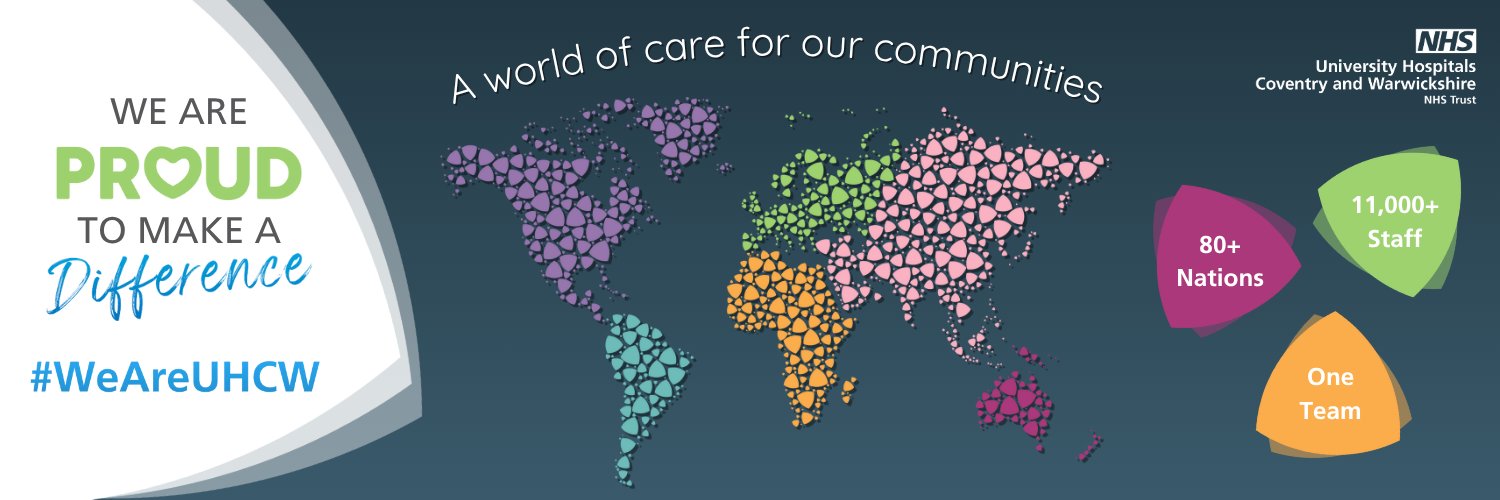 UHCW NHS Trust banner