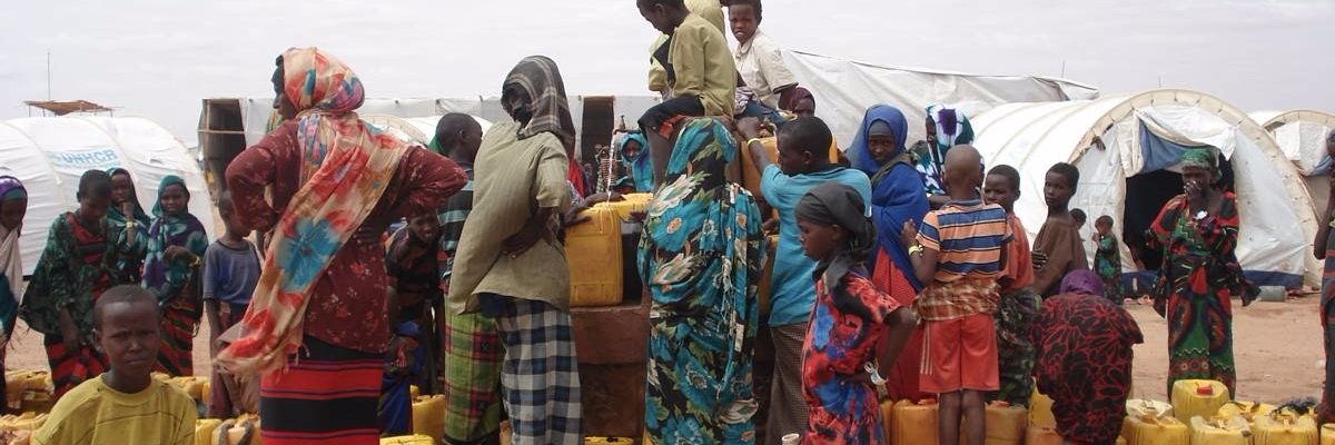JHU Humanitarian Health banner