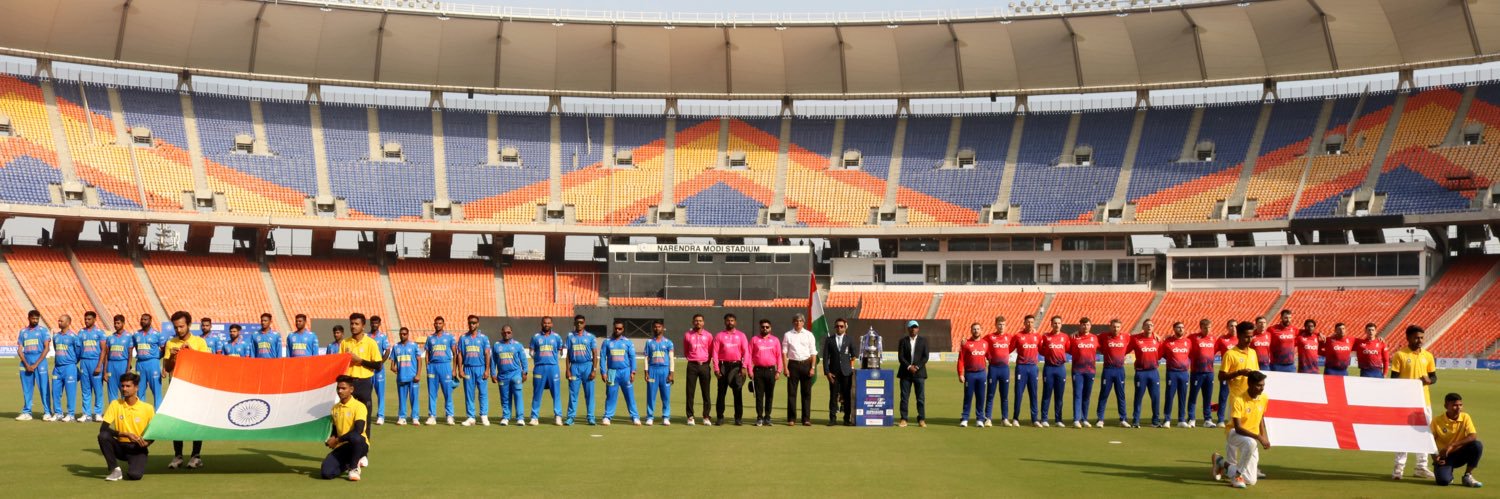 Differently Abled Cricket Council of India banner