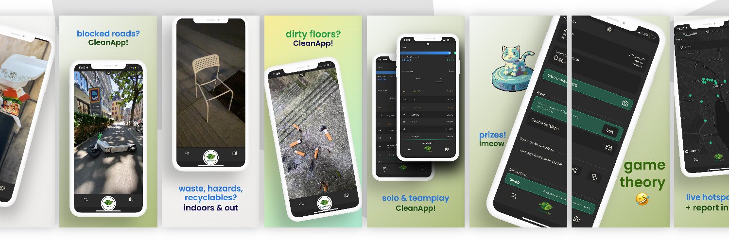 CleanApp 🌱 banner