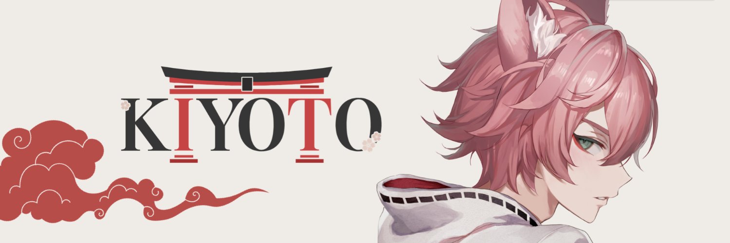 Kiyoto ⛩️ Kitsune VTuber banner