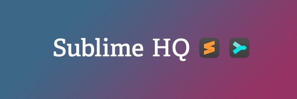 Sublime HQ Profile Banner