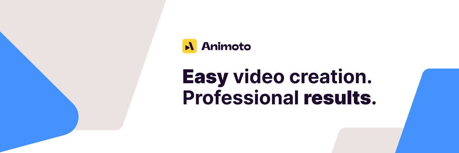 Animoto banner
