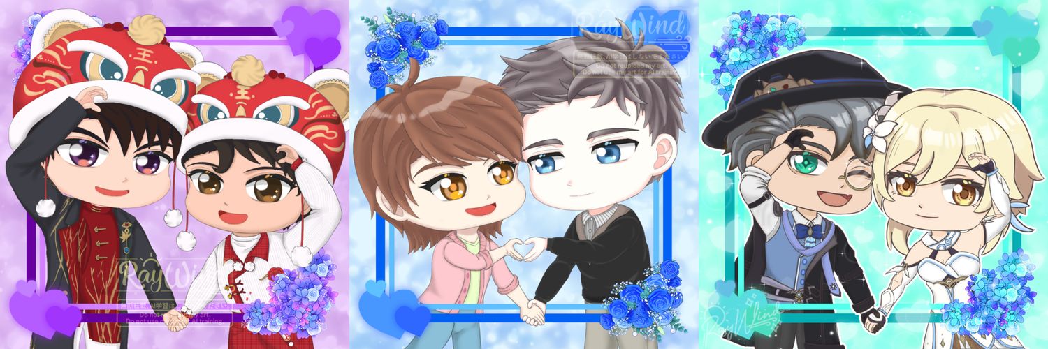 Raywind 清春 (ライウィン)🍉 || 夏来雯🍎 || COMMIS OPEN!! banner